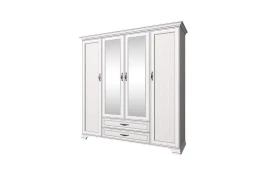 Шкаф 4D2S Z, TIFFANY, цвет вудлайн кремовый