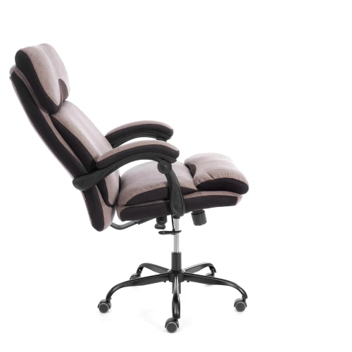 Кресло Chief metalBL  ткань, светло-коричневый, KUB 03/TW-24