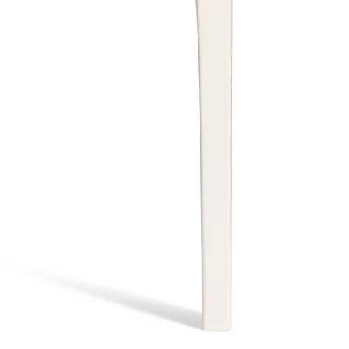 Стол CATERINA бук, мдф, 100+30x70x75, Ivory white