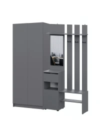 Прихожая Бали, Графит. Комплект 9