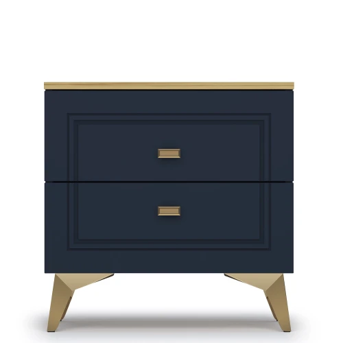 Тумба прикроватная Вега Сапфир синий