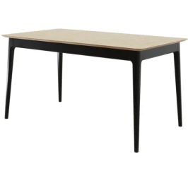 Стол «Плей» 140x80, дуб светлый/шоколад