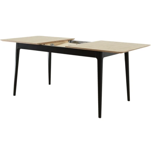 Стол «Плей» 140x80, дуб светлый/шоколад