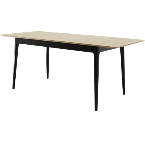 Стол «Плей» 140x80, дуб светлый/шоколад