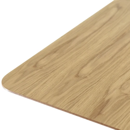 Стол «Плей» 140x80, дуб светлый/шоколад