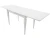 Обеденная группа (Стол Греция и 4 стула Никас), эмаль белая