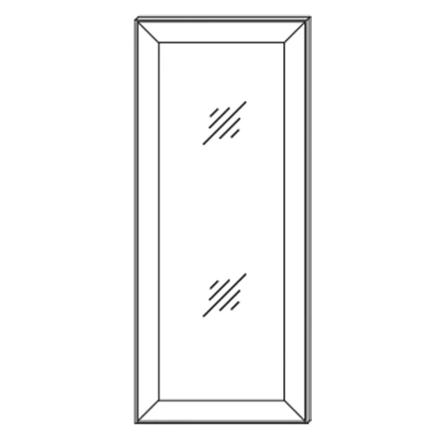 Зеркало над тумбой высокой Сиена