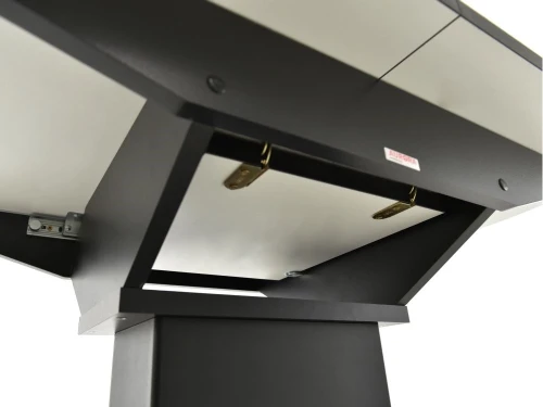 Обеденная группа (Стол Корсика Мрамор светлый и 4 Бордо Милано 09), черный