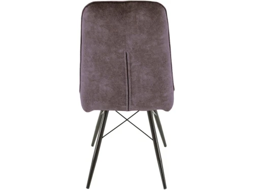 Обеденная группа (Стол Корсика Мрамор светлый и 4 Бордо Милано 09), черный