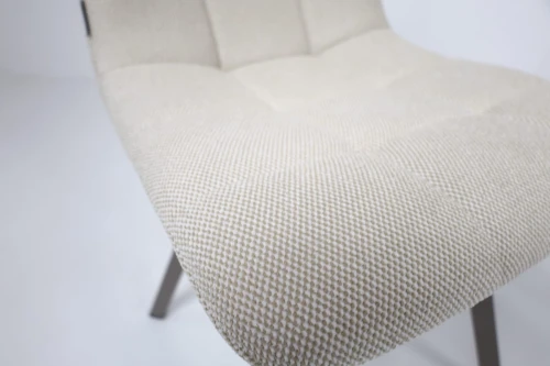 Стул CHILLI SQUARE 355А-02, ткань/ латте каркас М-City