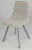 Стул CHILLI SQUARE 355А-02, ткань/ латте каркас М-City