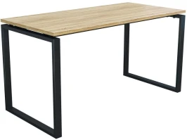 Стол компьютерный Янтарь 55.08-1 Дуб сонома/Металл черный