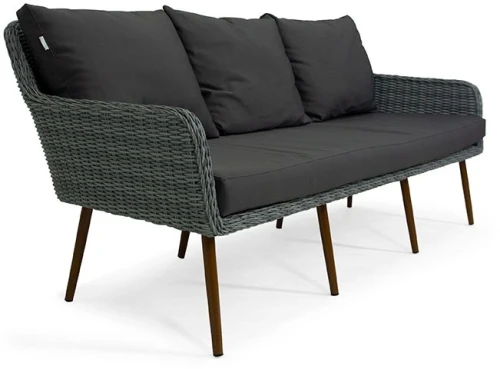 Комплект плетеной мебели MOKKA RIMINI (стол кофейный, 2 кресла, софа 3 х-местная)