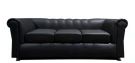 Диван Брайтон  3- х местный, черный Диван Брайтон  3- х местный, черный