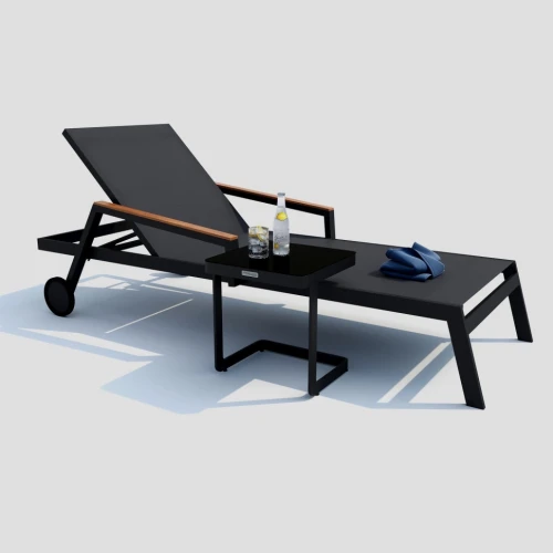 Шезлонг SPONDA карбон