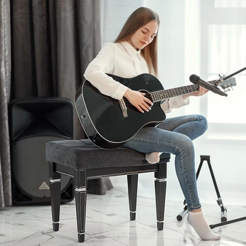 Банкетка Васко В 97Н венге/серебро