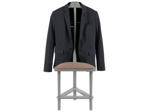 Вешалка костюмная с сиденьем В 26Н серый