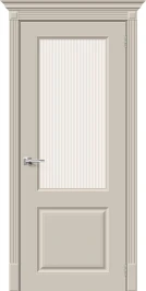 Межкомнатная дверь эмаль BRAVO Скинни-13 Creamy Magic Moru