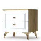 Тумба Вега Сапфир, белый глянец