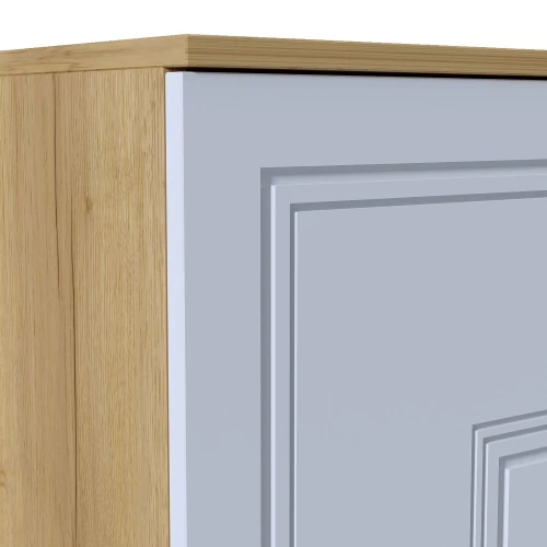 Тумба Вега Сапфир, белый глянец