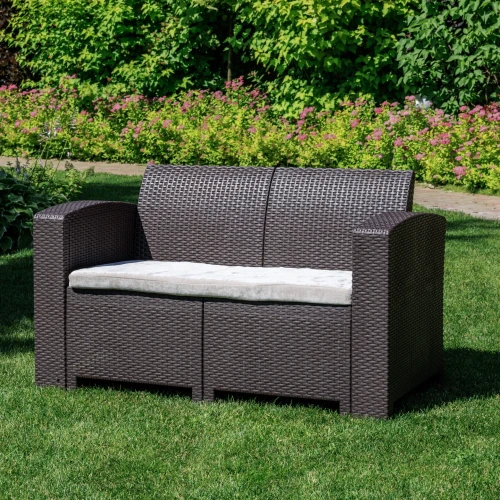 2-х местный диван LANA LUX коричневый