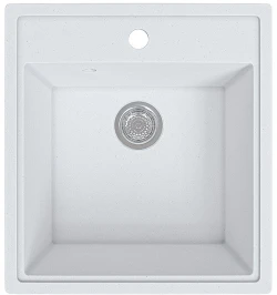 Мойка врезная Vivat 465021 1Ч МатБелый