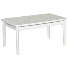 Стол журнальный Массив решетка снег