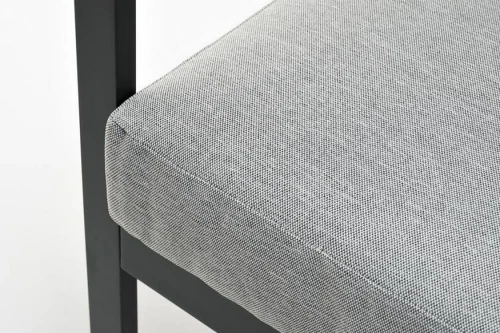 Кресло из алюминия MAYA темный графит  Joygarden