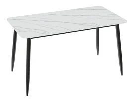 Стол Uni-Form-S2.2B SBlack/White Matt Marble
