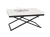 Стол трансформер Орфей 1, черный/белый