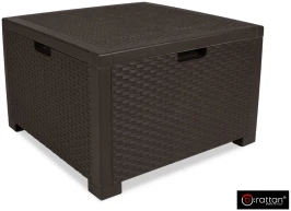 Ящик для подушек для мебели коричневый