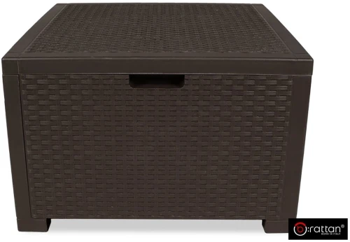 Ящик для подушек для мебели коричневый