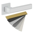 Ручка дверная BRAVO AS-302 SChrome/7D