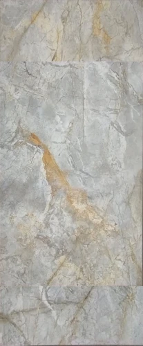 Стол DikLine SKP180 Керамика Titanium Silver River Polished/подстолье черное/опоры дуб монтана (2 уп.)