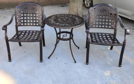 Набор металлической мебели из алюминия Delhi 70