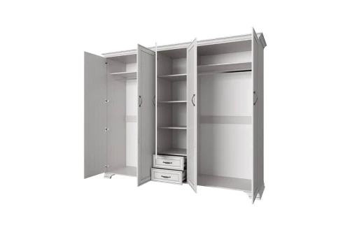 Шкаф 5DG2S Z, TIFFANY, цвет вудлайн кремовый