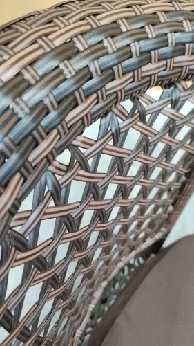 Комплект мебели из искусственного ротанга стол Вайнхейвен 70х70 + 4 кресла Руардин Dark brown