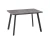 Стол Борг 120, дымчатая керамика/черный