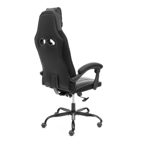 Кресло Arena metalBL кож/зам, черный/черный карбон, 36-6/карбон черный