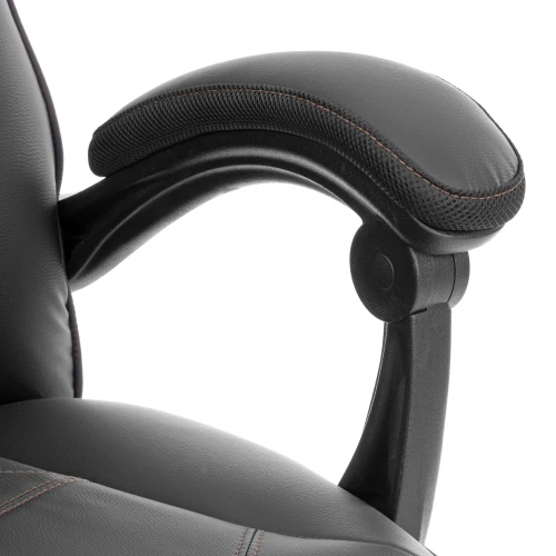 Кресло Arena metalBL кож/зам, черный/черный карбон, 36-6/карбон черный