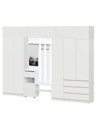 Прихожая Бали, Белый. Комплект 24