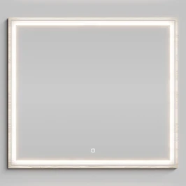 Зеркало Лайт 90, Дубослив ореховый светлый ПВХ 3445