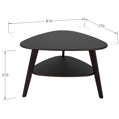 Стол журнальный BeautyStyle 24 венге/венге