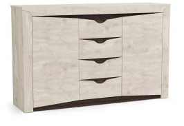 33.19 Лючия тумба бетон пайн белый/венге