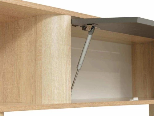 Тумба под ТВ Виста-19 Дуб Сонома/Серый