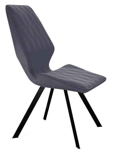 Стул DikLine 243 B28 ANTRACITE поворотный/ ножки черные