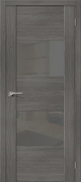 Межкомнатная дверь экошпон ĒLPORTA VG2 S Grey Veralinga Smoke