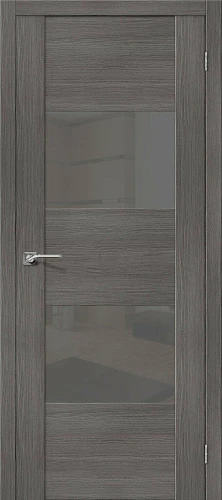 Межкомнатная дверь экошпон ĒLPORTA VG2 S Grey Veralinga Smoke