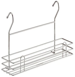 Полка для специй одноярусная Хром