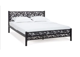 Кровать Парма 140*200, черная
